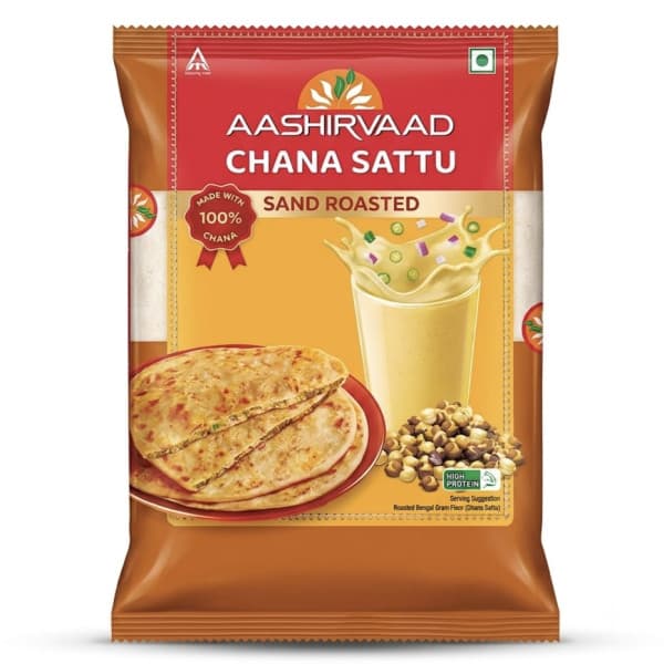 Aashirvaad Chana Sattu (satu) / আশীর্বাদ চানা সত্তু (ছোলার সত্তু)