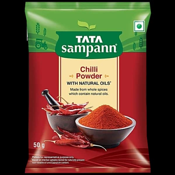 Tata Sampann Chilli Powder / টাটা সামপান লঙ্কা গুঁড়ো