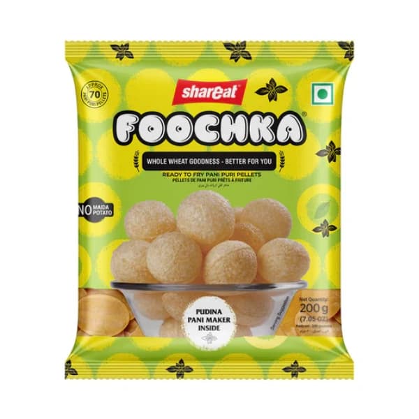 Shareat Foochka with Pudina Pani Maker