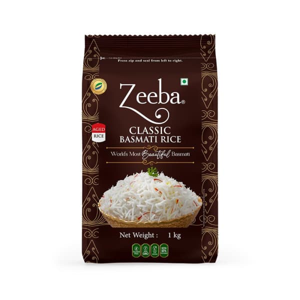 Zeeba Classic Basmati Rice/জিবা ক্লাসিক বাসমতি চাল