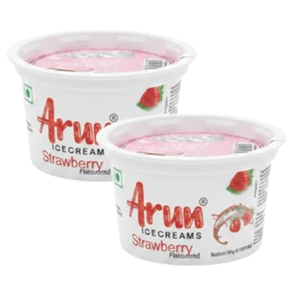 Arun Strawberry with Strawberry Sauce Cup / অরুণ স্ট্রবেরি সাথে স্ট্রবেরি সস কাপ