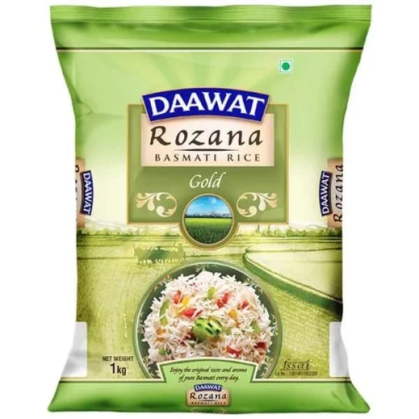 Daawat Basmati Rice Rozana Gold / দাওয়াত বাসমতি চাল রোজানা